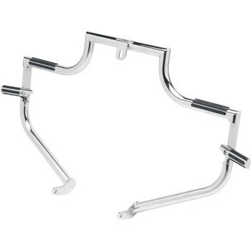 Lindby Chrome Front Twinbar Highway Bar for Harley 00-17 FLSTC/FLSTF/FLSTN