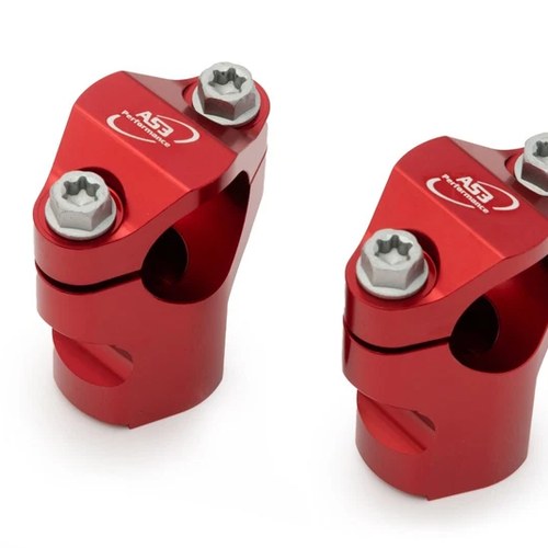 AS3 Handlebar Clamps for Gas MC EC EX 125 250 300 350 21-23 (+10MM Higher)