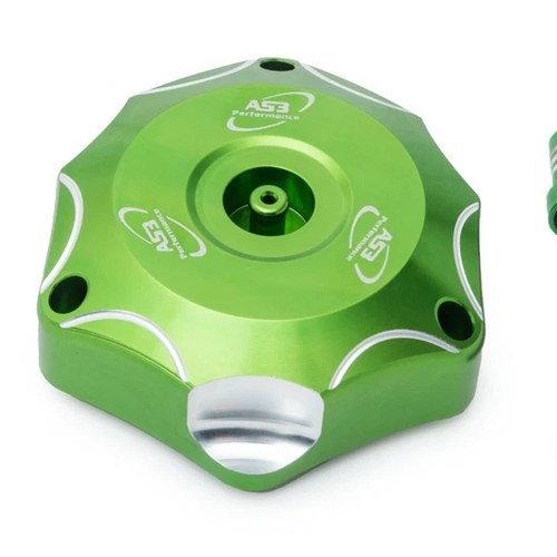 AS3 Petrol Fuel Gas Cap for Kawasaki KX 85 100 112 14-23 KX 250 450 F 06-23