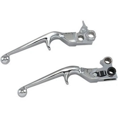 Kuryakyn 1029 Chrome Trigger Levers for Harley Big Twin Softail Dyna 96-17