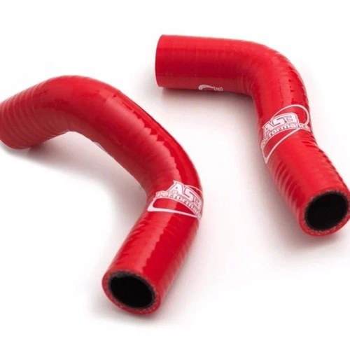 AS3 Silicone Radiator Hoses Red to fit Kawasaki ER6 F/N 2006-2017