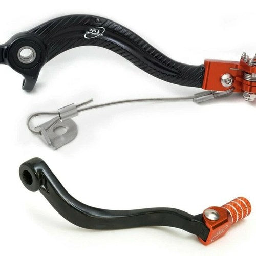 AS3 Rear Brake Pedal Gear Lever for KTM 125 SX 04-06 200 SX 04 125 200 Exc 04-07