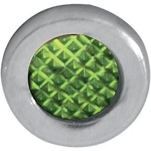 Drag Specialties 2212-0110 Green Snap-In Indicator Light 0.30"
