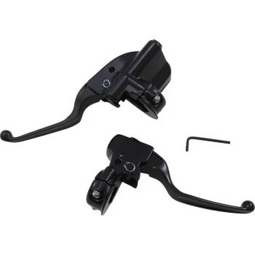 Drag Specialties 0610-2200 Matte Black Levers & Handlebar Controls