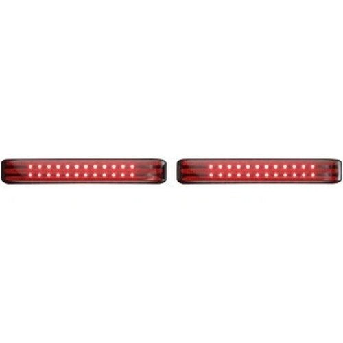Custom Dynamics PB-SB-SS6-CS Chrome Smoke ProBEAM Bagz LED Saddle Bag Lights