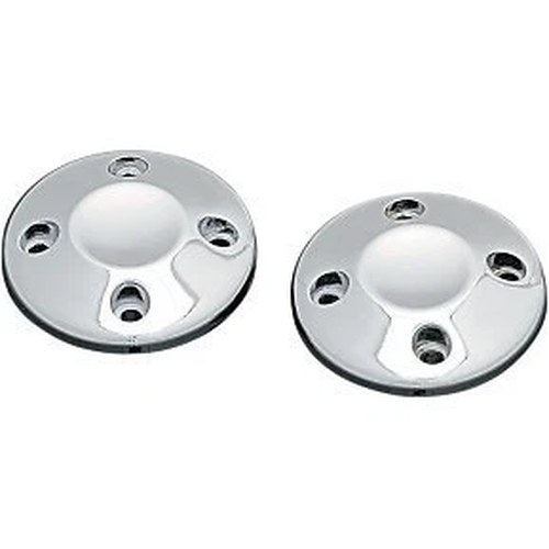 Kuryakyn 6243 Chrome Replacement Iso Hand Grip End Caps