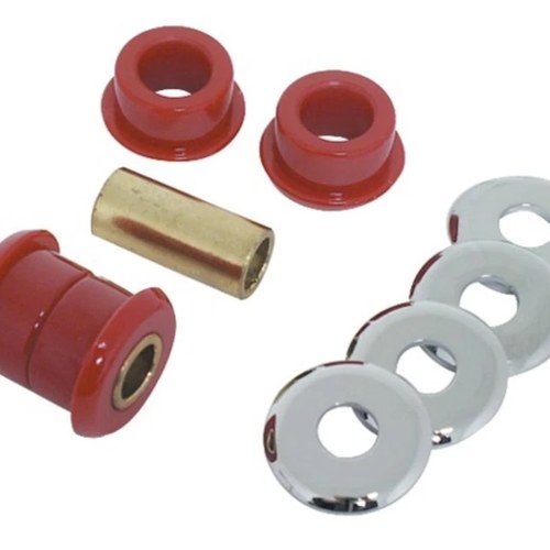V-Factor 41337 Red Handlebar Riser Bushings Red Urethane for Harley