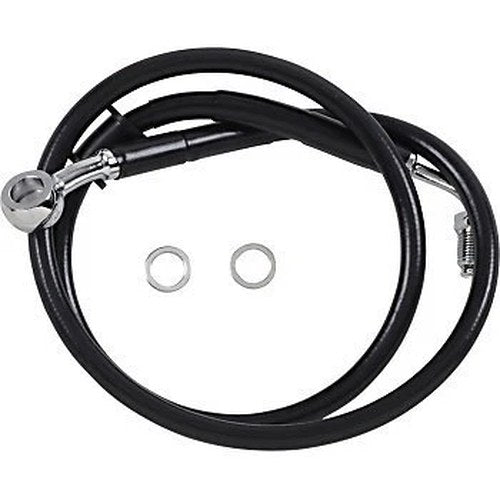 Drag Specialties 1741-5797 Extended Length +6" Stainless Steel Brake Line