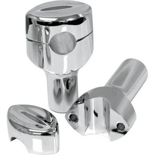 LA Choppers 3" Tall Mohawk Hefty Risers for 1-1/4" Handlebars Harley Use