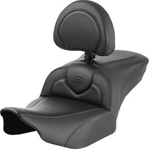 Saddlemen 823-07-185B0 Roadsofa™ Carbon Fiber Seat- FLTR/FLHX '23-'24