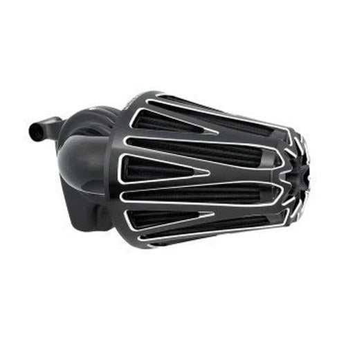 Arlen Ness 600-082 Black CrossFire Monster Sucker Air Cleaner