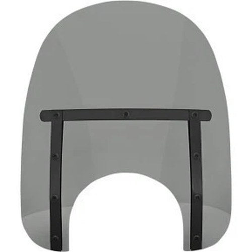 Memphis Shades Metric MEB41212 Memphis Slim Windshield- Black Smoke