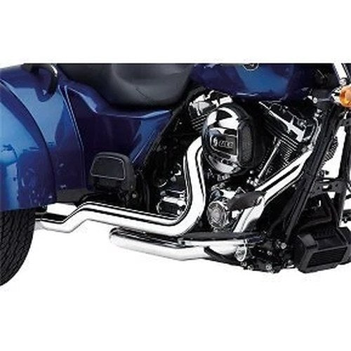 Cobra 6254 Chrome Powerport Dual Headpipes for Trikes 10-16