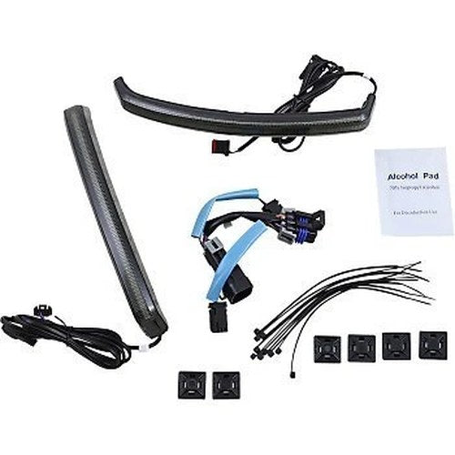 Custom Dynamics Smoke Low-Profile Bagz LED Lights for 20-21 Indian Challenger