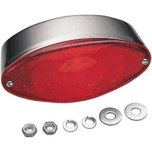 Drag Specialties DS-270001 Cat Eye Oval Taillight