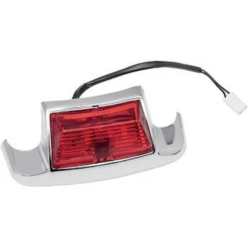 Drag Specialties 2040-0580 Rear Red Fender Tip Light 99-08 FLT/FLHT 99-03 Flstc
