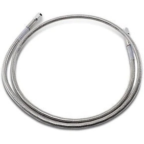 Drag Specialties DS098844 Universal Brake Line- Clear-Coated - 44"