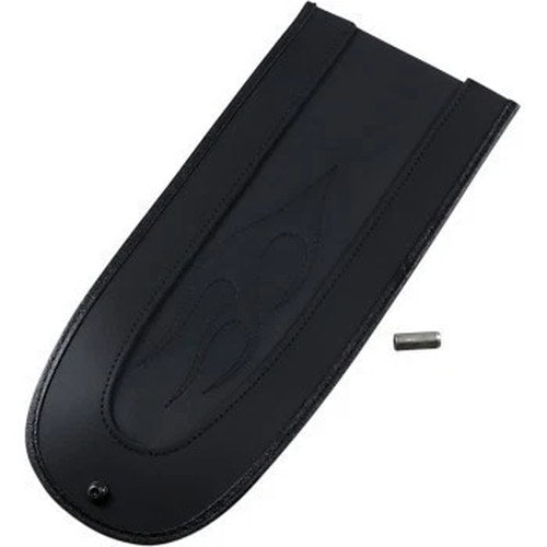 Fender Skin Flame Stitch Vinyl Bib for Harley Softail 18-22