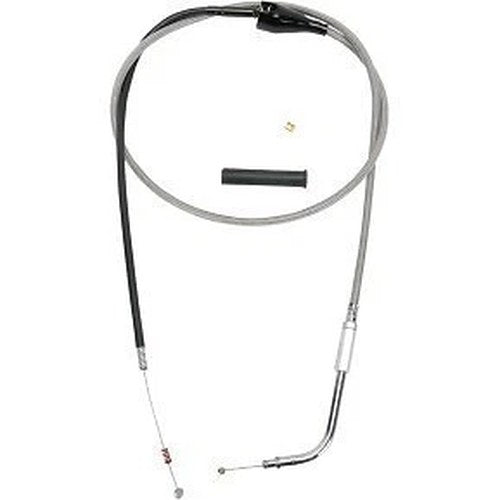 Drag Specialties 0651-0662 Stainless Braided Idle Cable 48"