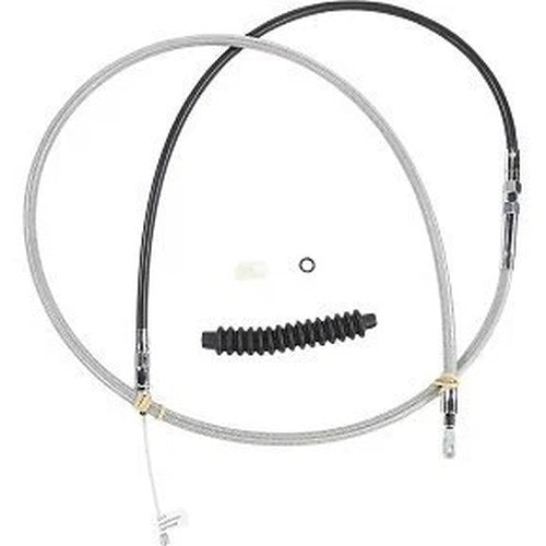 Drag Specialties 0652-2373 High-Efficiency Braided Stainless Steel Clutch Cable
