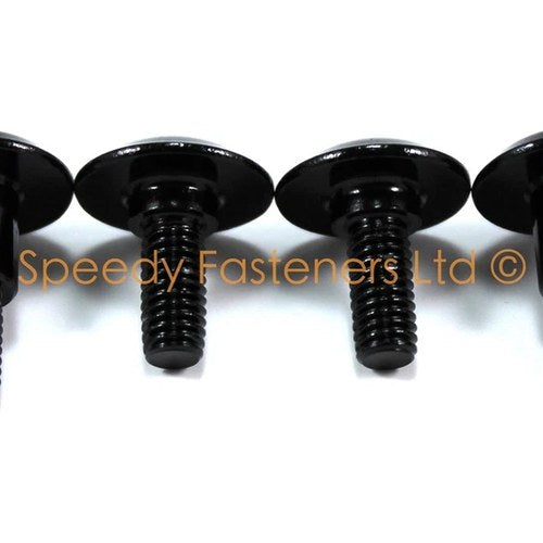 fits Suzuki GSX-R1000 2003 2004 Black Aluminium 4x Rear Fairing Seat Bolts K3 K4