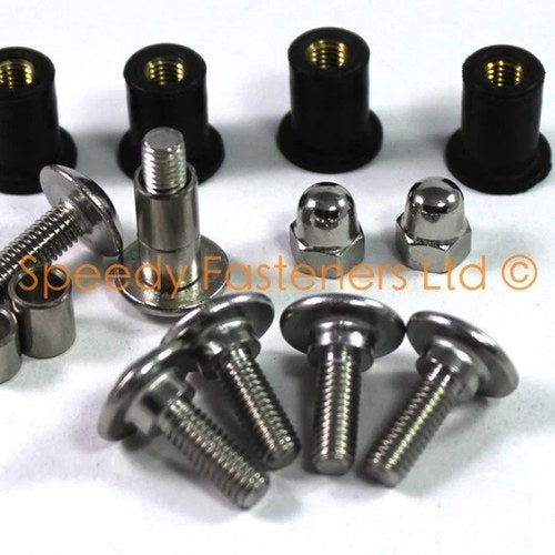 Stainless Steel Bolts Screen Kit for Honda Cbr 1100 XX Blackbird 1100XX