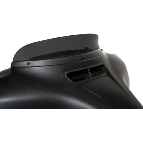 Memphis Shades 3" Dark Smoke Spoiler Windshield for Harley Flht Flhx 14-20