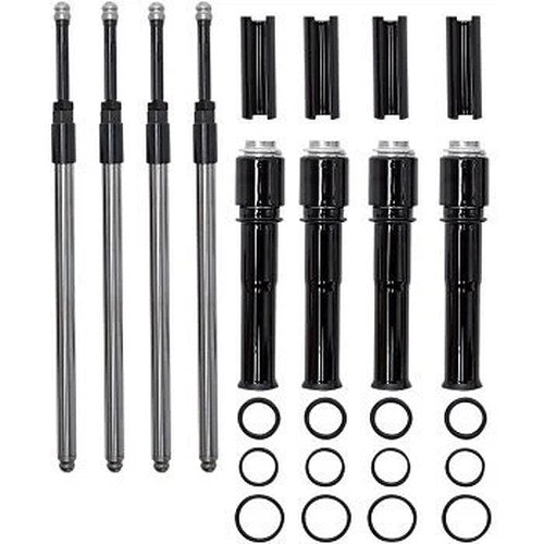 S&S 930-0137 Gloss Black Quickee Pushrods for Harley M8 17-20