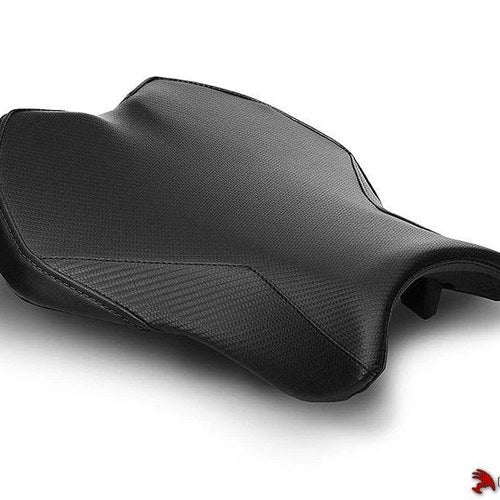 Yamaha R6 Seat Cover 2017-2023 2024 2025 Luimoto Black Front Rider Carbon Fiber