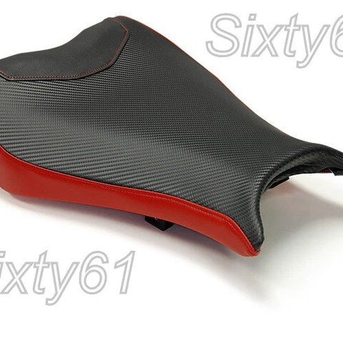 Honda Cbr 1000RR Seat Cover 2008-2016 Black Dark Red Front Luimoto