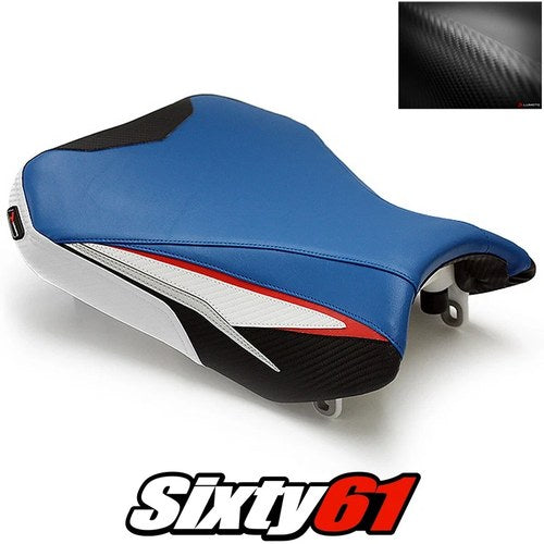 Suzuki Gsxr 600 Seat Cover 2011-2022 2023 2024 2025 2026 Luimoto Blue Red Rider