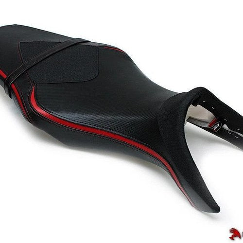 Yamaha MT-09 Seat Cover 2014-2017 2018 2019 2020 Carbon Fiber Black Red Luimoto