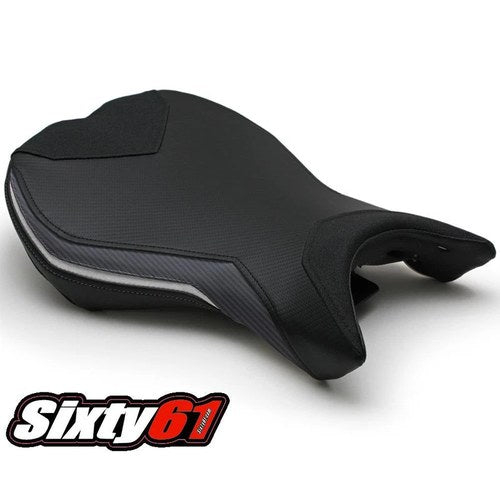 Triumph Daytona 675 Seat Cover 2013 2014 2015 2016 2017 Luimoto Black Gray Rider
