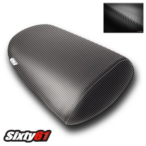 Kawasaki ZX6R Seat Cover 1998 1999 2000 2001 2002 Luimoto Black Rear Ninja 01 02