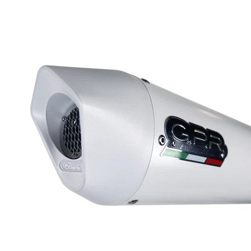 Gpr Exhaust Aprilia SX 125 2018-2019 Homolog Slip-On Albus Evo4