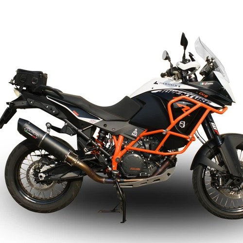 Gpr Exhaust KTM LC8 Adventure 1050 2015-2016 Homolog Slip-On Furore Nero