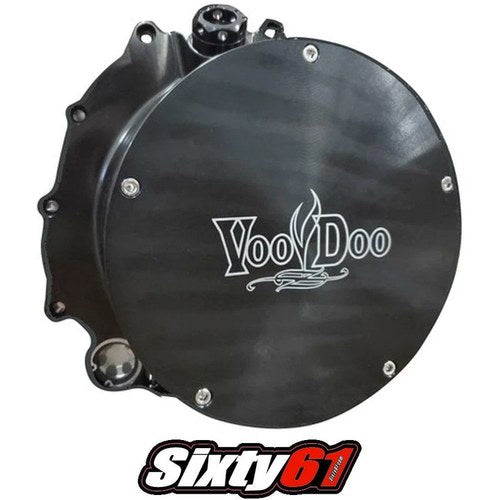 ZX14R ZX14 Quick Access Clutch Cover Kawasaki 2006-2024 2025 2026 Voodoo Black