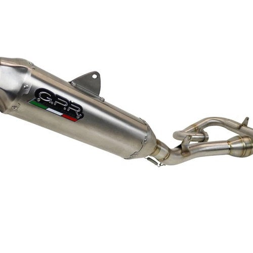 Gpr Exhaust Kawasaki KX 450 F 2020 MX Fim Full Exhaust Pentacross Inox
