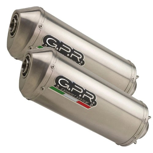 Gpr Exhaust Royal Enfield Continental 650 2021-22 Satinox DBKillr Dual SlipOn