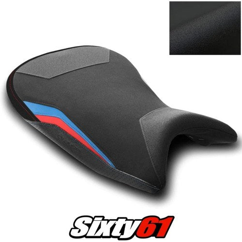 BMW S1000R Seat Cover 2021-2025 2026 Front Black Blue Red Luimoto Tec-Grip Suede