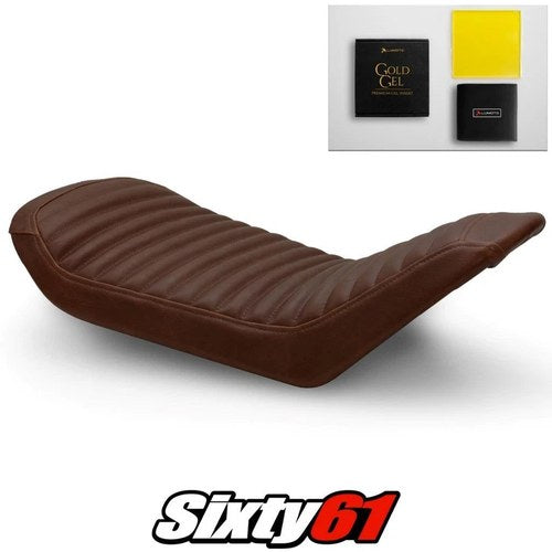 Husqvarna Svartpilen 701 Seat Cover Gel 2018-2023 Vintage Dark Luimoto Leather