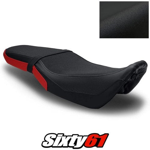 Honda Grom Seat Cover 2016 2017 2018 2019 2020 Black Red Luimoto Tec-Grip Carbon