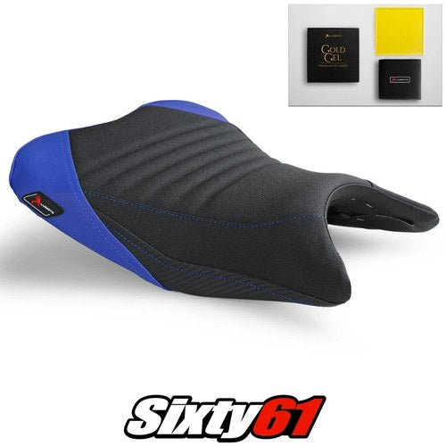 Kawasaki Ninja 400 Seat Cover and Gel 2018-2021 2022 2023 Blue Luimoto Tec-Grip