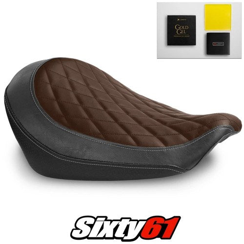 Triumph Thunderbird Storm Seat Cover and Gel 2010-2017 Vintage Brown Luimoto