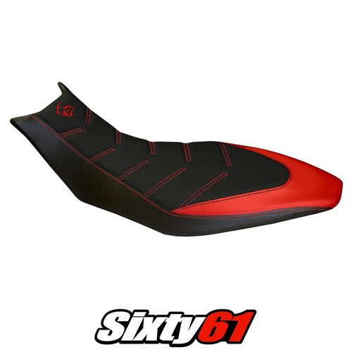 Aprilia Dorsoduro 750 900 1200 2010-2020 Seat Cover Tappezzeria Comfort Red