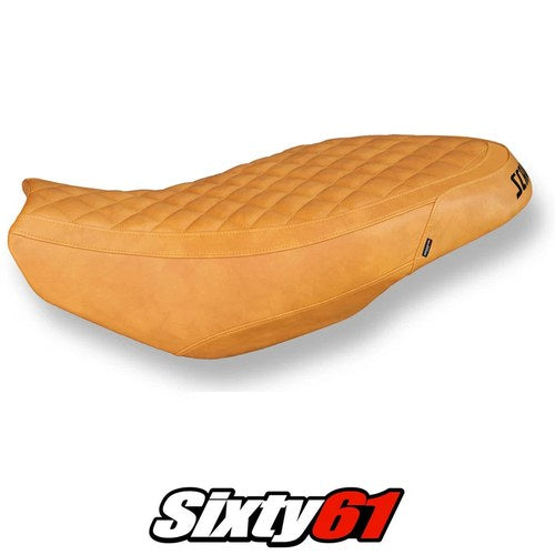 Ducati Scrambler 400 800 1100 Seat Cover Tappezzeria 2015-2024 Vintage Camel