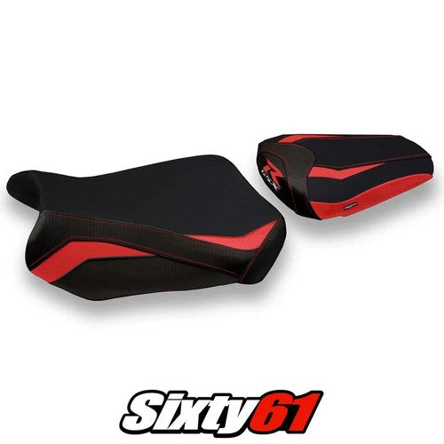 Suzuki Gsxr 600 750 2011-2023 2024 2025 2026 Seat Cover Tappezzeria Red Black