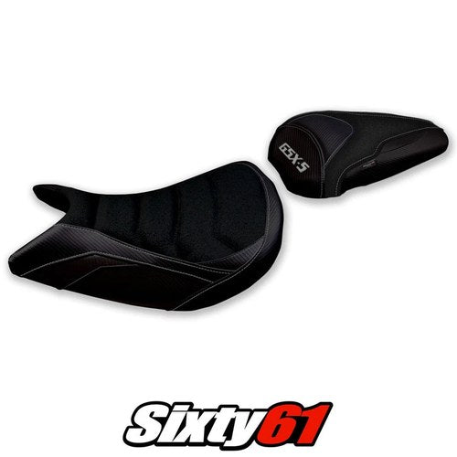 Suzuki Gsxs 1000 2015-2017 2018 2019 2020 Seat Cover Tappezzeria Ultragrip Black