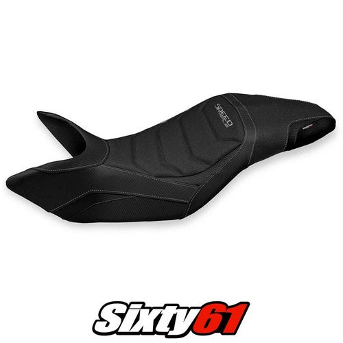 Triumph Speed Triple 2011-2013 2014 2015 Seat Cover Tappezzeria Ultragrip Black