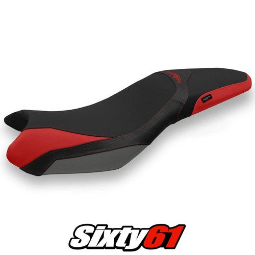 Triumph Street Triple 675 2013-2015 2016 Seat Cover Tappezzeria Red Grey Black